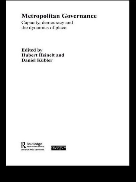 Produktbild: Metropolitan Governance in the 21st Century