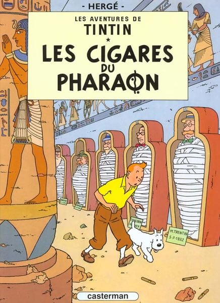 Produktbild: Les Aventures de Tintin 04. Les cigares du pharaon