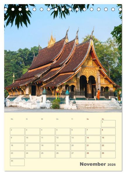 Produktbild: S&Uuml;DOSTASIEN - Mein URLAUBSPLANER (Tischkalender 2026 DIN A5 hoch), CALVENDO Monatskalender