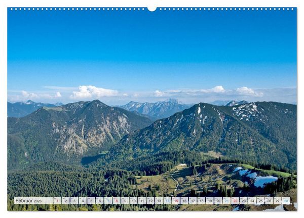 Produktbild: Sehnsuchtsziel Berge - Unterwegs in den Bergwelt rund um M&uuml;nchen (hochwertiger Premium Wandkalender 2026 DIN A2 quer), Kunstdruck in Hochglanz