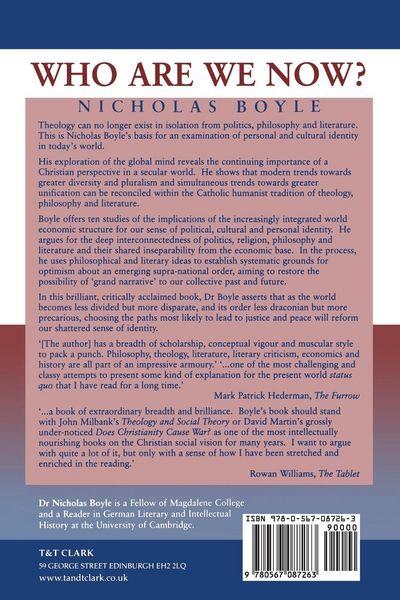Produktbild: Who Are We Now?