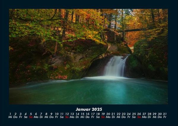 Produktbild: Die Seen der Erde 2025 Fotokalender DIN A4