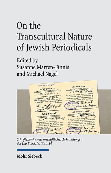 Produktbild: On the Transcultural Nature of Jewish Periodicals