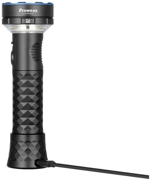 Produktbild: OLight Prowess Prowess LED Taschenlampe 800lm, 1200lm, 5000lm akkubetrieben 269g Schwarz
