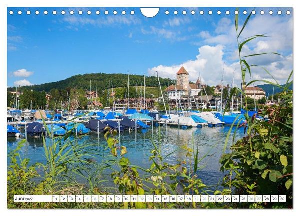 Produktbild: Faszination Berner Oberland - Thuner- und Brienzersee (Wandkalender 2027 DIN A4 quer), CALVENDO Monatskalender