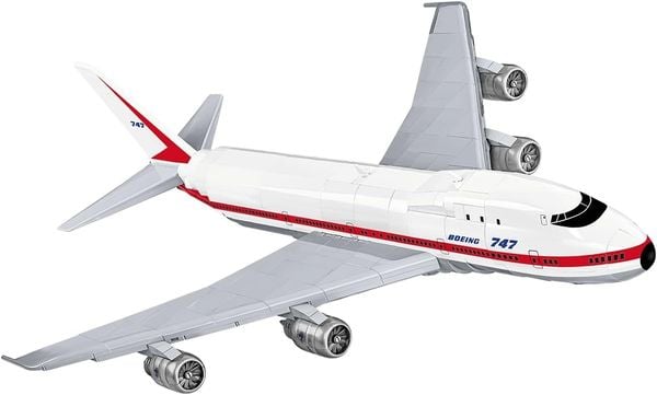 Produktbild: COBI 26609 - Boeing 747 First Flight 1969, Bausatz, 1051 Klemmbausteine