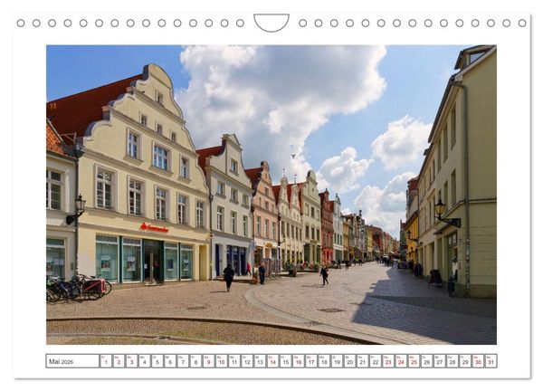 Produktbild: Unser sch&ouml;nes Wismar (Wandkalender 2026 DIN A4 quer), CALVENDO Monatskalender