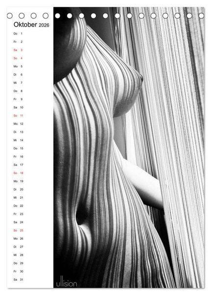 Produktbild: Akt abstrakt (Tischkalender 2026 DIN A5 hoch), CALVENDO Monatskalender