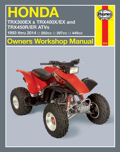 Produktbild: Stubblefield, M: Honda TRX300EX, TRX400EX & TRX450R/ER ATVs