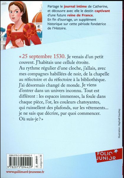 Produktbild: Catherine de M&eacute;dicis. Journal d'une princesse italienne 1530-1533