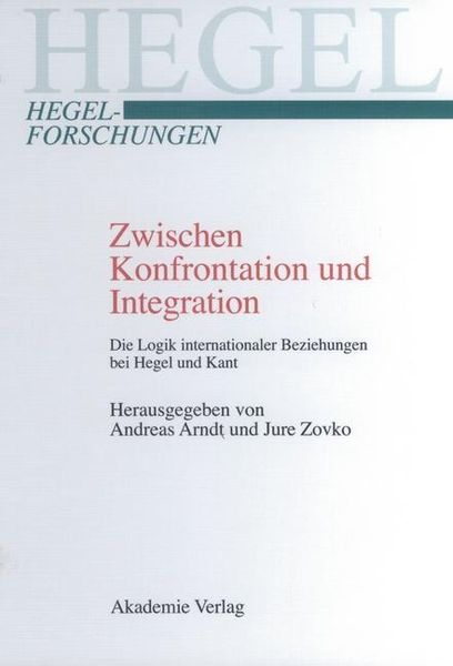 Produktbild: Zwischen Konfrontation und Integration