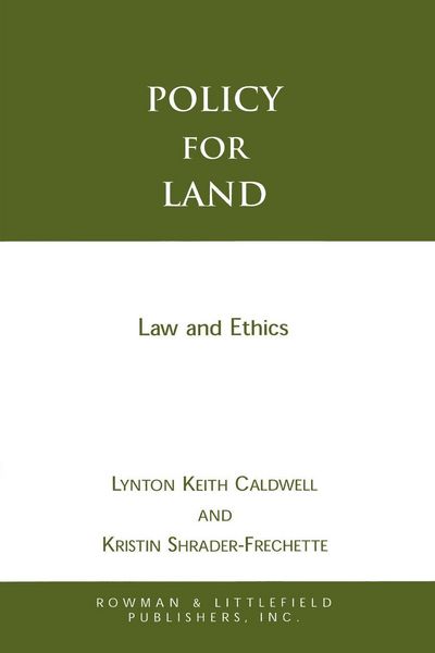 Produktbild: Policy for Land