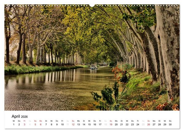 Produktbild: Languedoc-Roussillon - unter der Sonne des Midi (Wandkalender 2026 DIN A2 quer), CALVENDO Monatskalender