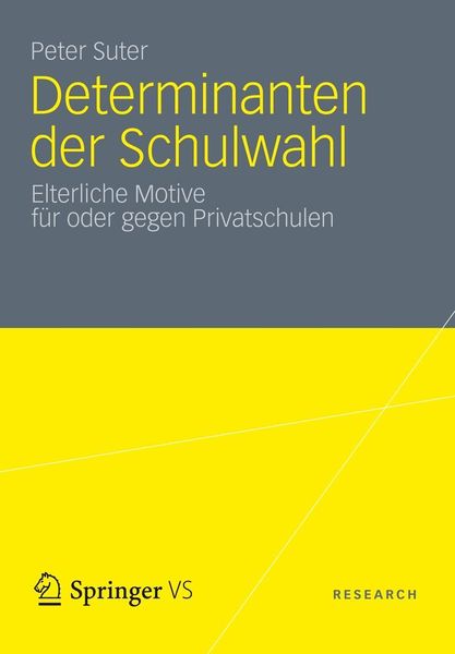 Produktbild: Determinanten der Schulwahl