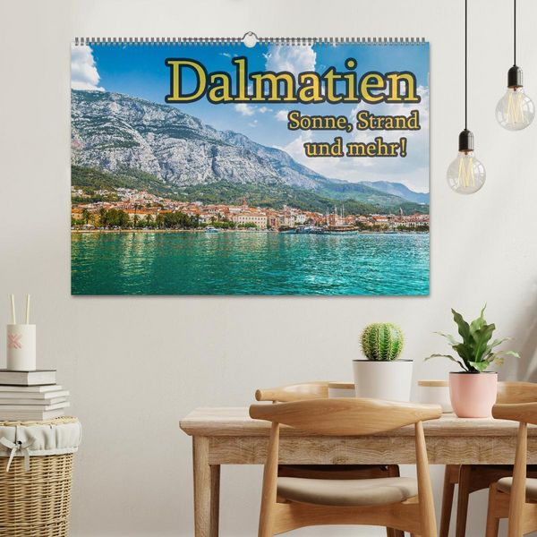 Produktbild: Dalmatien - Sonne, Strand und mehr (Wandkalender 2026 DIN A2 quer), CALVENDO Monatskalender