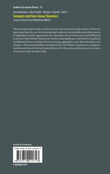 Produktbild: Sunspots and Non-Linear Dynamics