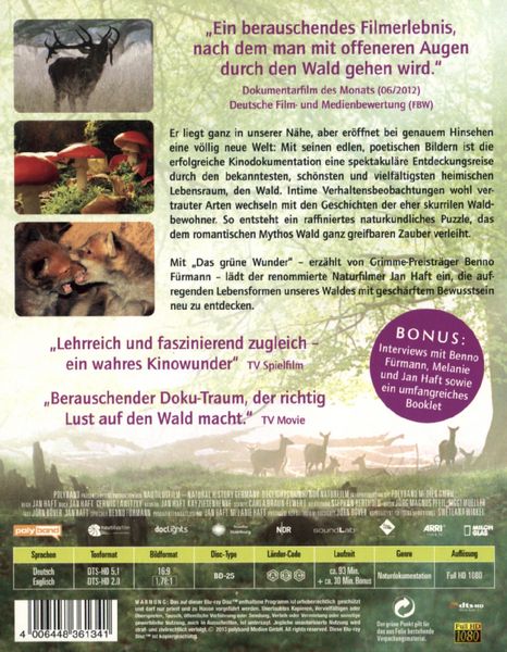 Produktbild: Das gr&uuml;ne Wunder - Unser Wald
