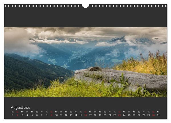 Produktbild: Alpenpanorama 2026 (Wandkalender 2026 DIN A3 quer), CALVENDO Monatskalender