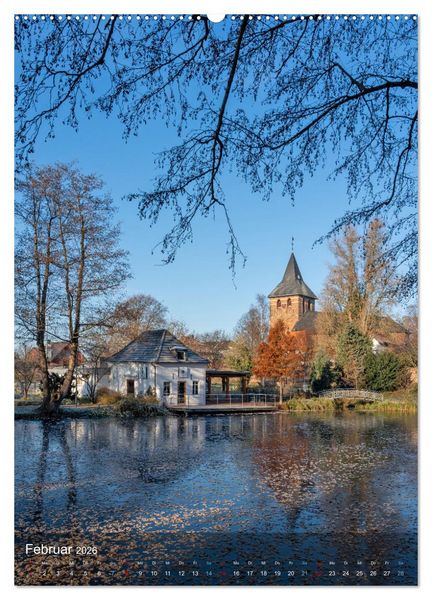 Produktbild: Wassenberg - Eine Perle im Westen (hochwertiger Premium Wandkalender 2026 DIN A2 hoch), Kunstdruck in Hochglanz