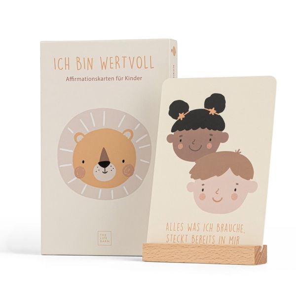 Produktbild: Affirmationskarten Ich Bin Wertvoll