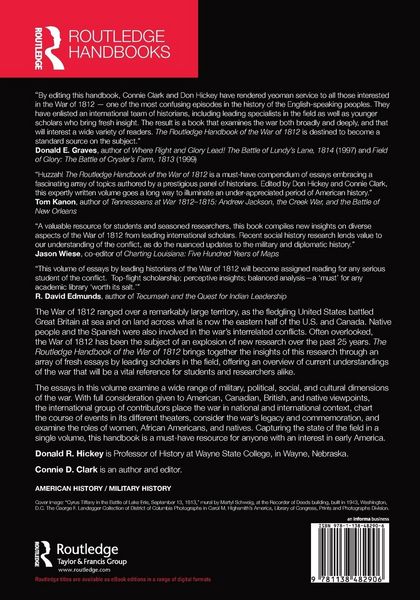 Produktbild: The Routledge Handbook of the War of 1812
