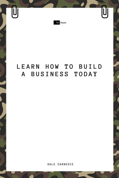 Produktbild: Learn How to Build a Business Today