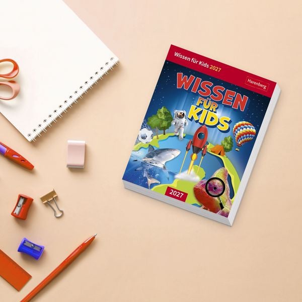 Produktbild: Wissen f&uuml;r Kids Tagesabrei&szlig;kalender 2027