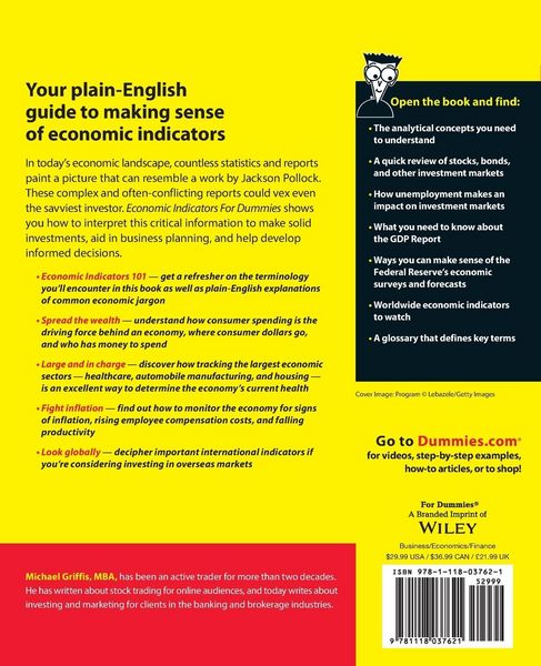 Produktbild: Economic Indicators For Dummies