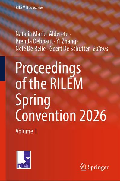 Produktbild: Proceedings of the RILEM Spring Convention 2026