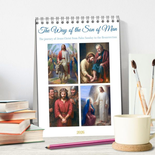 Produktbild: The Way of the Son of Man (Desk Calendar 2026 DIN A5 portrait), CALVENDO 12 Month DeskCalendar