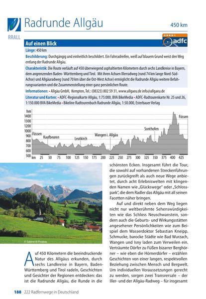 Produktbild: ADFC-Ratgeber 260 Radfernwege in Deutschland