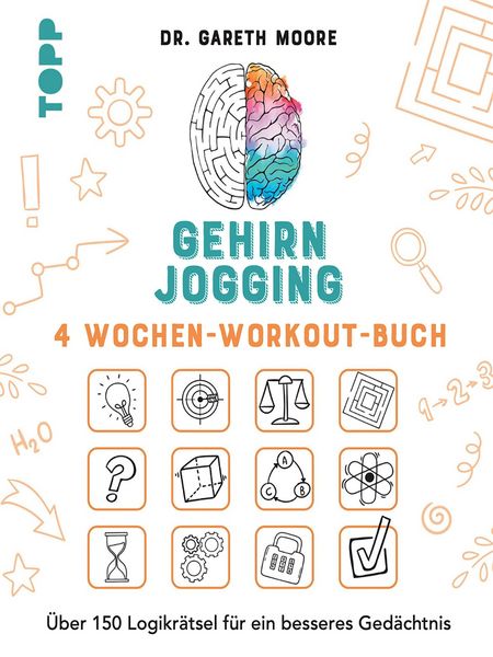 Produktbild: Gehirnjogging - 4 Wochen-Workout-Buch