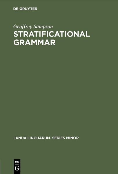 Produktbild: Stratificational Grammar
