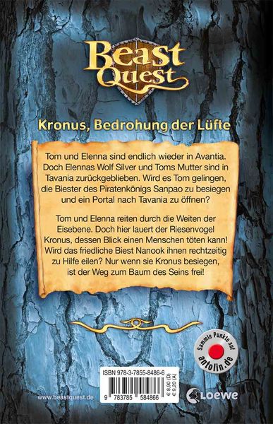 Produktbild: Kronus, Bedrohung der L&uuml;fte / Beast Quest Bd. 47