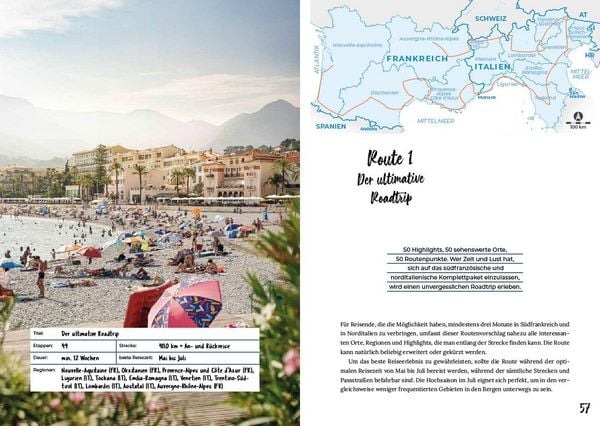 Produktbild: Reise Know-How Roadtrip Handbuch S&uuml;dfrankreich & Norditalien