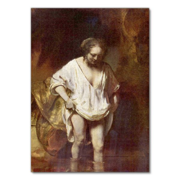 Produktbild: Lais Puzzle Rembrandt Harmensz. van Rijn - Hendrickje badend 1000 Teile