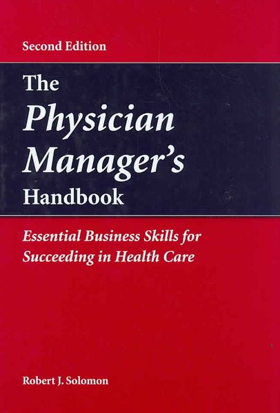 Produktbild: The Physician Manager's Handbook: Essential Business Skills
