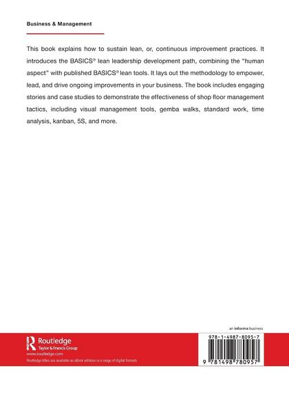Produktbild: Lean Leadership BASICS