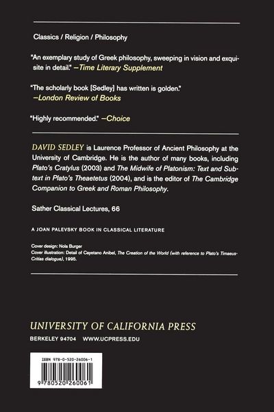 Produktbild: Creationism and Its Critics in Antiquity