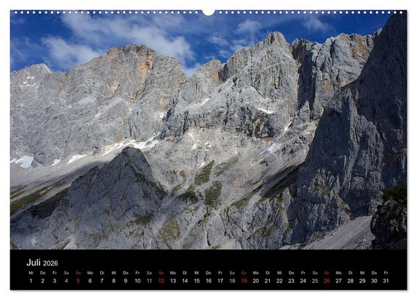 Produktbild: Der Dachstein - Massiv in den Alpen (hochwertiger Premium Wandkalender 2026 DIN A2 quer), Kunstdruck in Hochglanz