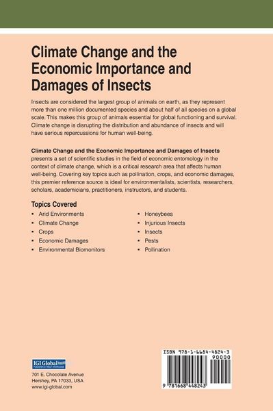Produktbild: Climate Change and the Economic Importance and Damages of Insects