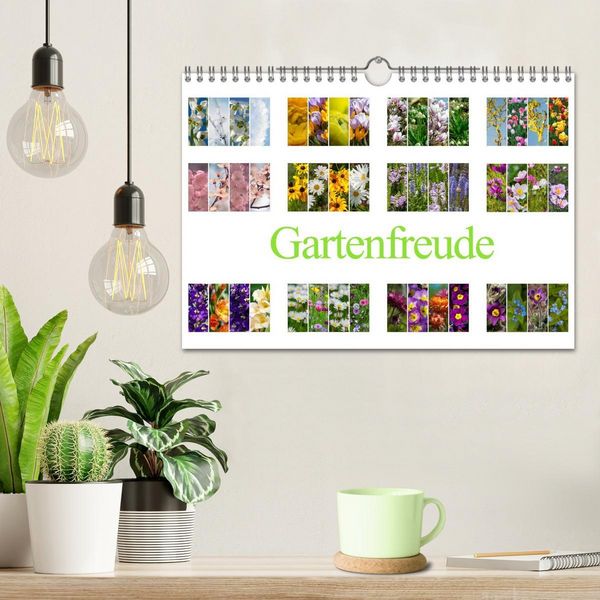 Produktbild: Gartenfreude (Wandkalender 2026 DIN A4 quer), CALVENDO Monatskalender