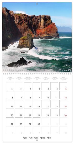 Produktbild: Madeira, Beauty of Nature (Wall Calendar 2026 12 &times; 12 Inch) CALVENDO 12 Month Wall Calendar