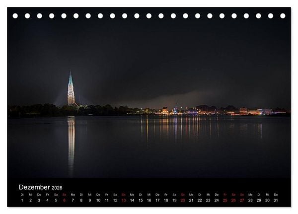Produktbild: Schleswig - Schleistadt mit Flair (Tischkalender 2026 DIN A5 quer), CALVENDO Monatskalender