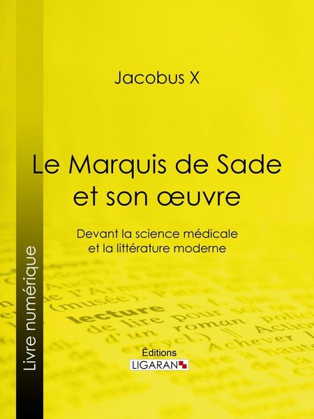Produktbild: Le Marquis de Sade et son oeuvre