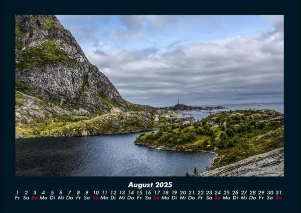 Produktbild: Bergige Welten 2025 Fotokalender DIN A4