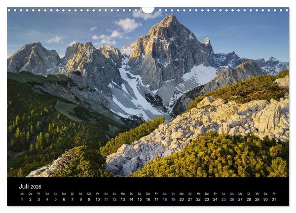 Produktbild: Wildes Europa 2026 (Wandkalender 2026 DIN A3 quer), CALVENDO Monatskalender