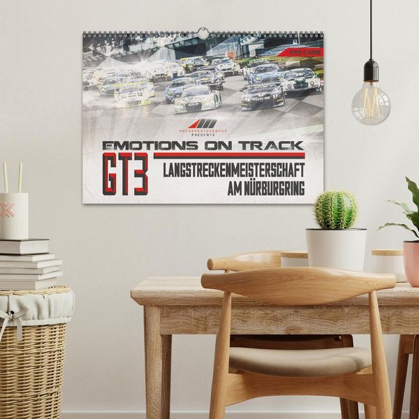 Produktbild: Emotions on Track - Langstreckenmeisterschaft am N&uuml;rburgring - GT3 (Wandkalender 2026 DIN A3 quer), CALVENDO Monatskalender