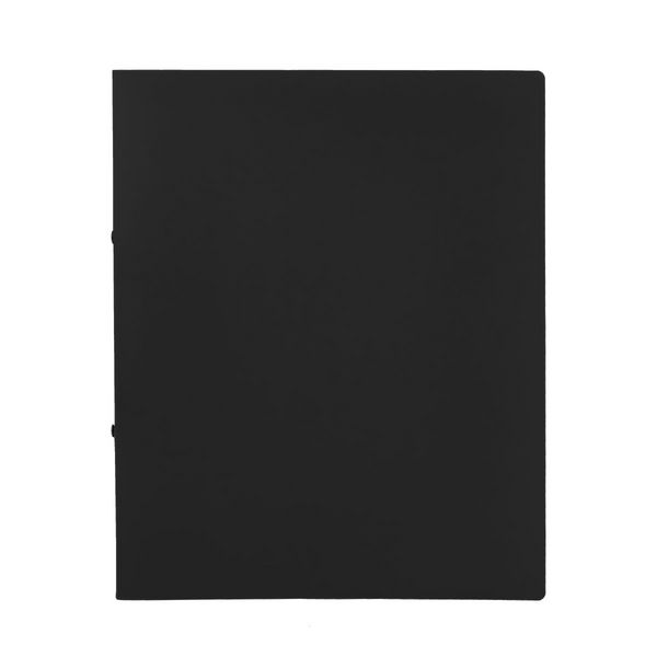 Produktbild: Idena Ringbuch aus Kunststoff 2 Ringe schwarz DIN A4 R&uuml;ckenbreite 2cm