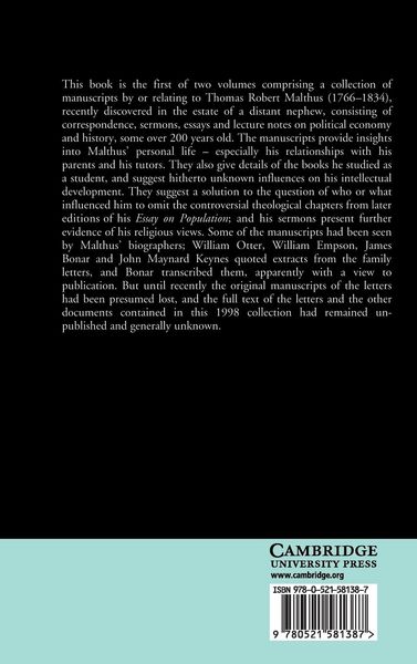 Produktbild: T. R. Malthus